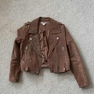 Brown Leather Women's Jacket